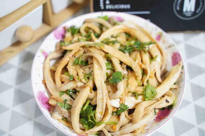 涼拌杏鮑菇的做法-香辣味拌菜譜