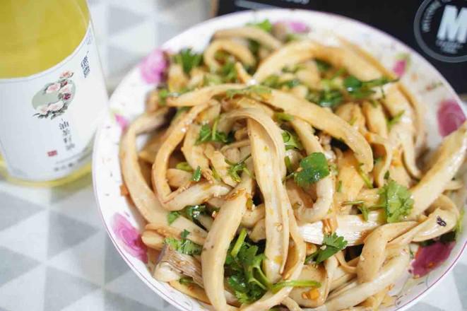 涼拌杏鮑菇的做法-香辣味拌菜譜