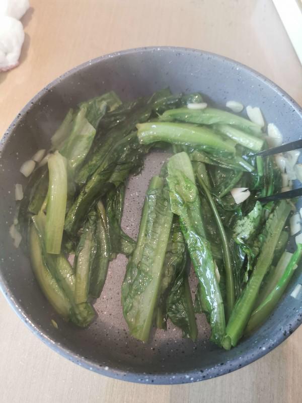 蒜炒油麥菜的做法-咸鮮味炒菜譜