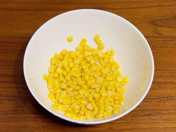 黃金玉米雞蛋餅的做法-甜味煎菜譜