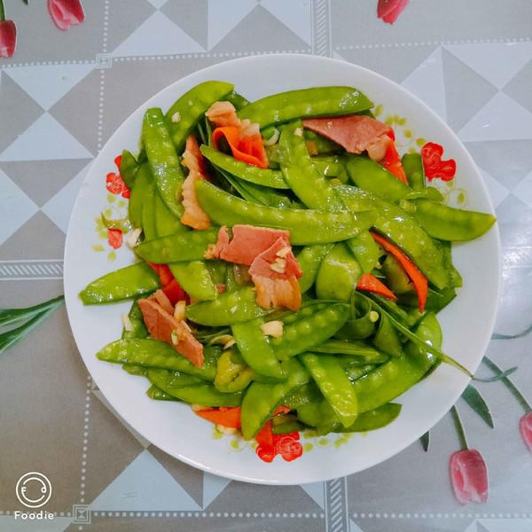 臘肉荷蘭豆的做法-家常味炒菜譜