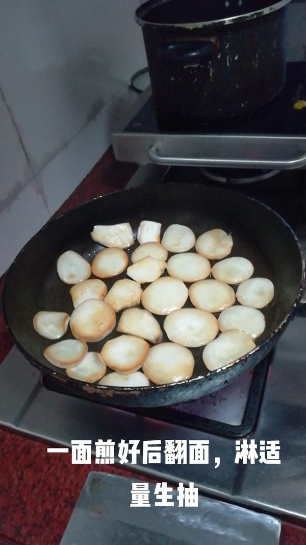 香煎杏鮑菇的做法-咸鮮味煎菜譜