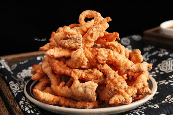 炸蘑菇的做法-家常味炸菜譜