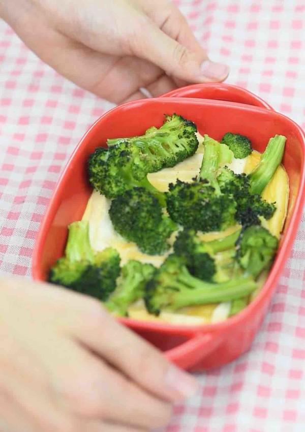 減肥餐 | 西藍花豆腐蛋羹的做法-咸鮮味蒸菜譜