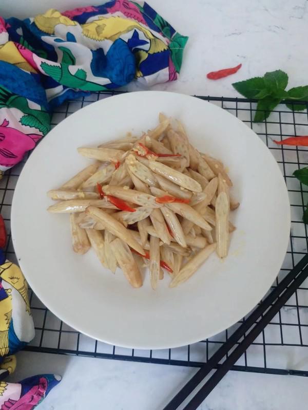 酸脆藕心菜的做法-酸辣味炒菜譜