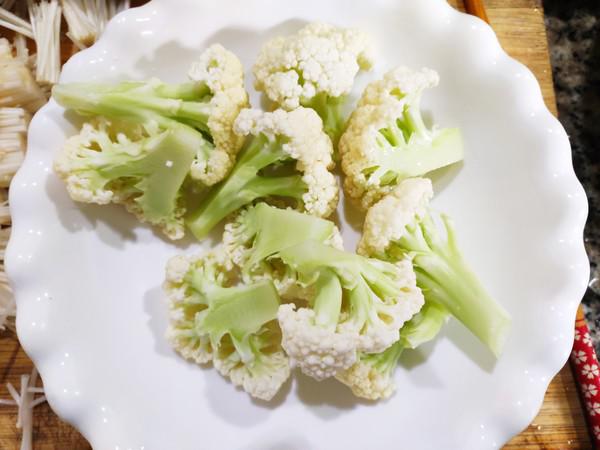 有機花菜雞蛋湯的做法-咸鮮味煮菜譜