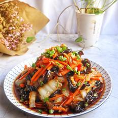 涼拌白菜梗的做法-酸辣味拌菜譜