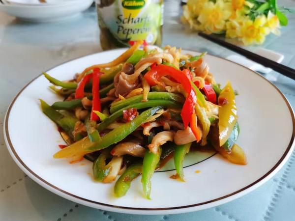 三椒紅油肚片的做法-香辣味炒菜譜