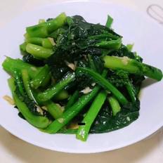 蒜蓉炒芥蘭的做法-家常味炒菜譜