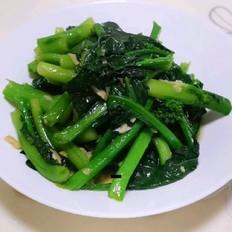 蒜蓉炒芥蘭的做法-家常味炒菜譜