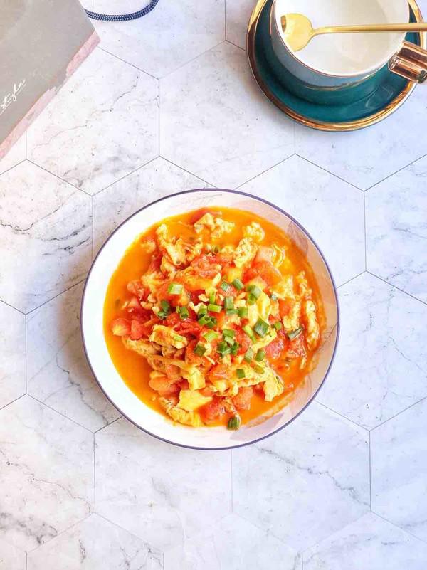 番茄雞蛋的做法-家常味炒菜譜