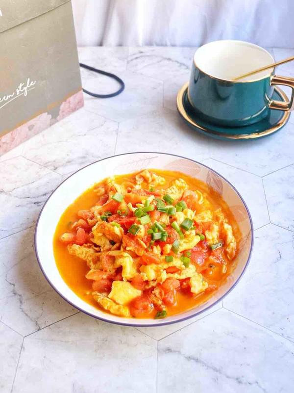 番茄雞蛋的做法-家常味炒菜譜