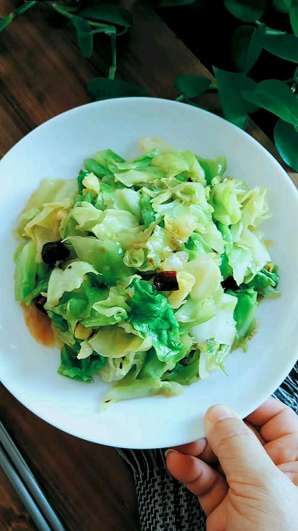 炒甘藍的做法-家常味炒菜譜