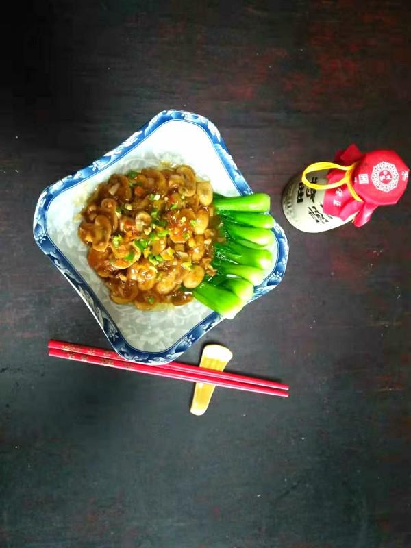 蠔油口蘑的做法-咸鮮味炒菜譜