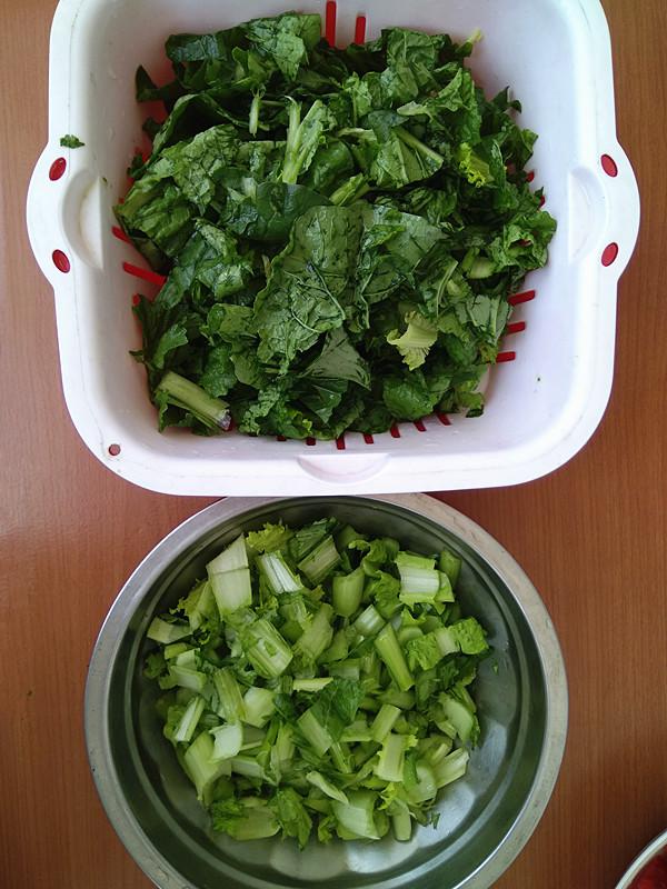 西紅柿炒小白菜的做法-家常味炒菜譜