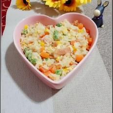 培根蛋炒飯的做法-家常味炒菜譜