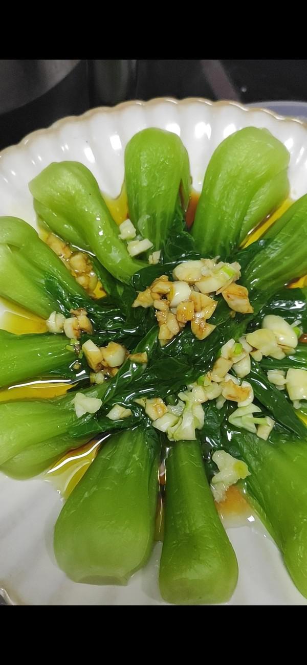 蒜蓉翡翠菜的做法-家常味煮菜譜