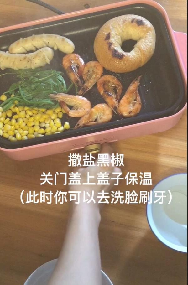 快手早餐系列～～高蛋白低卡早餐的做法-家常味煎菜譜