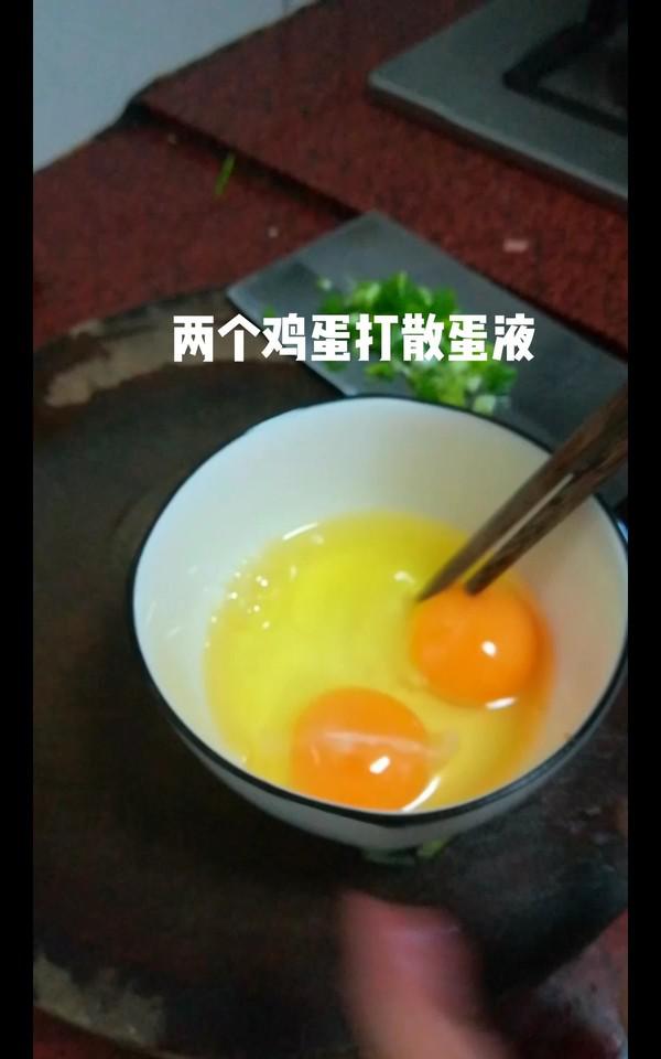 火腿粒煎蛋餅的做法-家常味煎菜譜