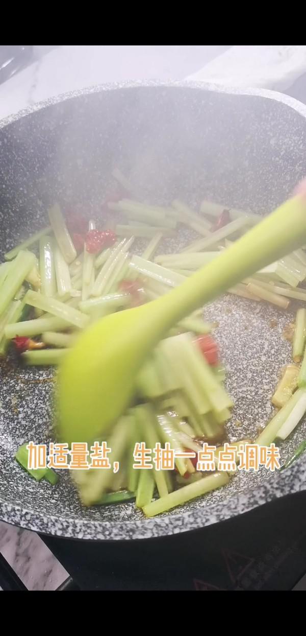 芹菜貝丁的做法-咸鮮味炒菜譜