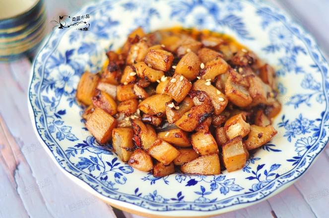 香辣藕丁的做法-香辣味炒菜譜