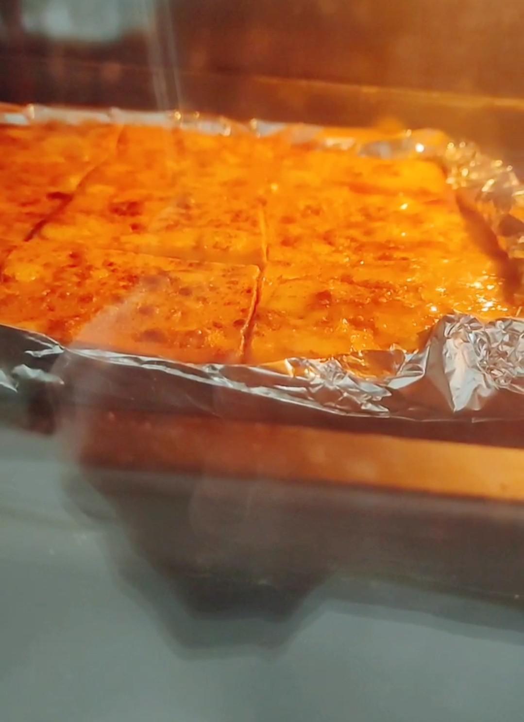 烤豆腐的做法-香辣味烤菜譜