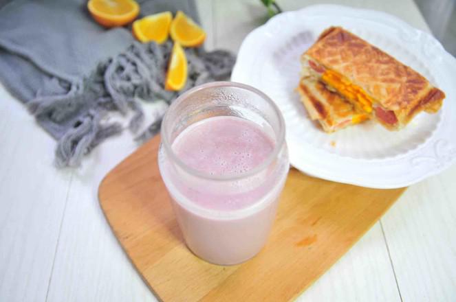 紫芋核桃奶的做法-甜味其它工藝菜譜