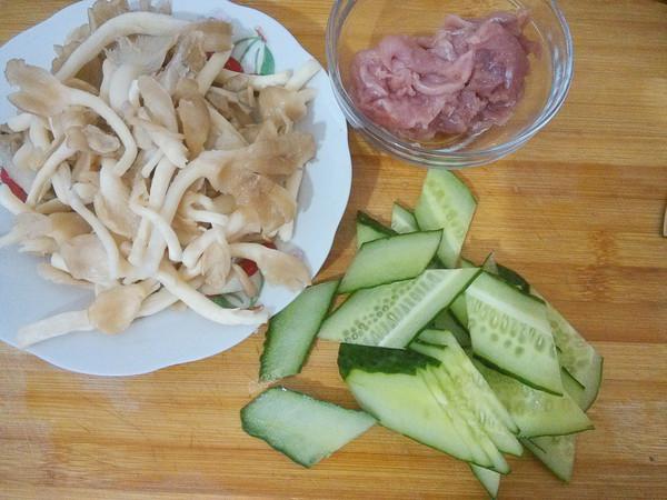 平菇炒肉片的做法-家常味炒菜譜