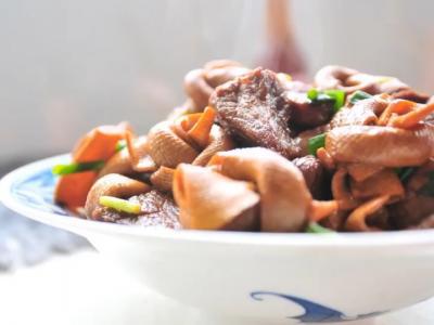 百葉結(jié)燒肉的做法-家常味燒菜譜