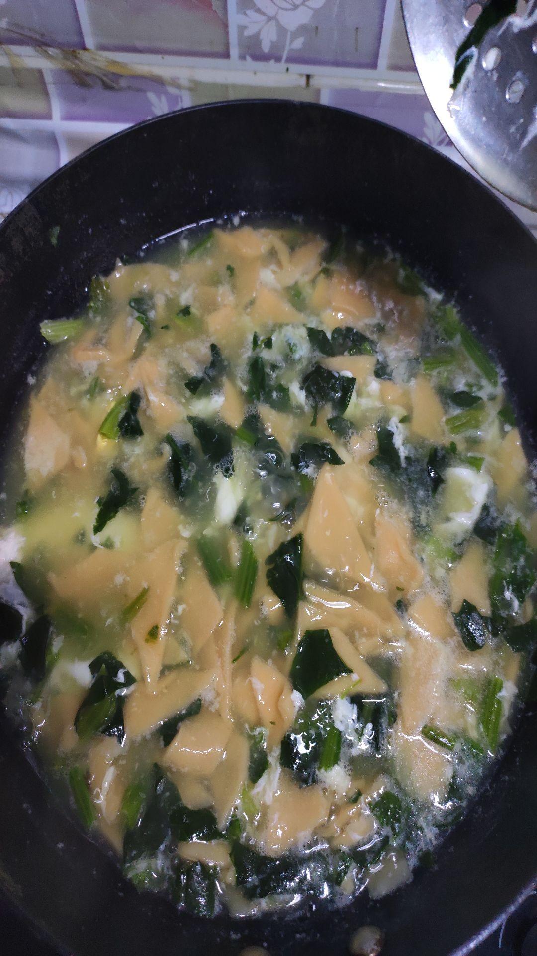 蔬菜面片湯的做法-咸鮮味煮菜譜