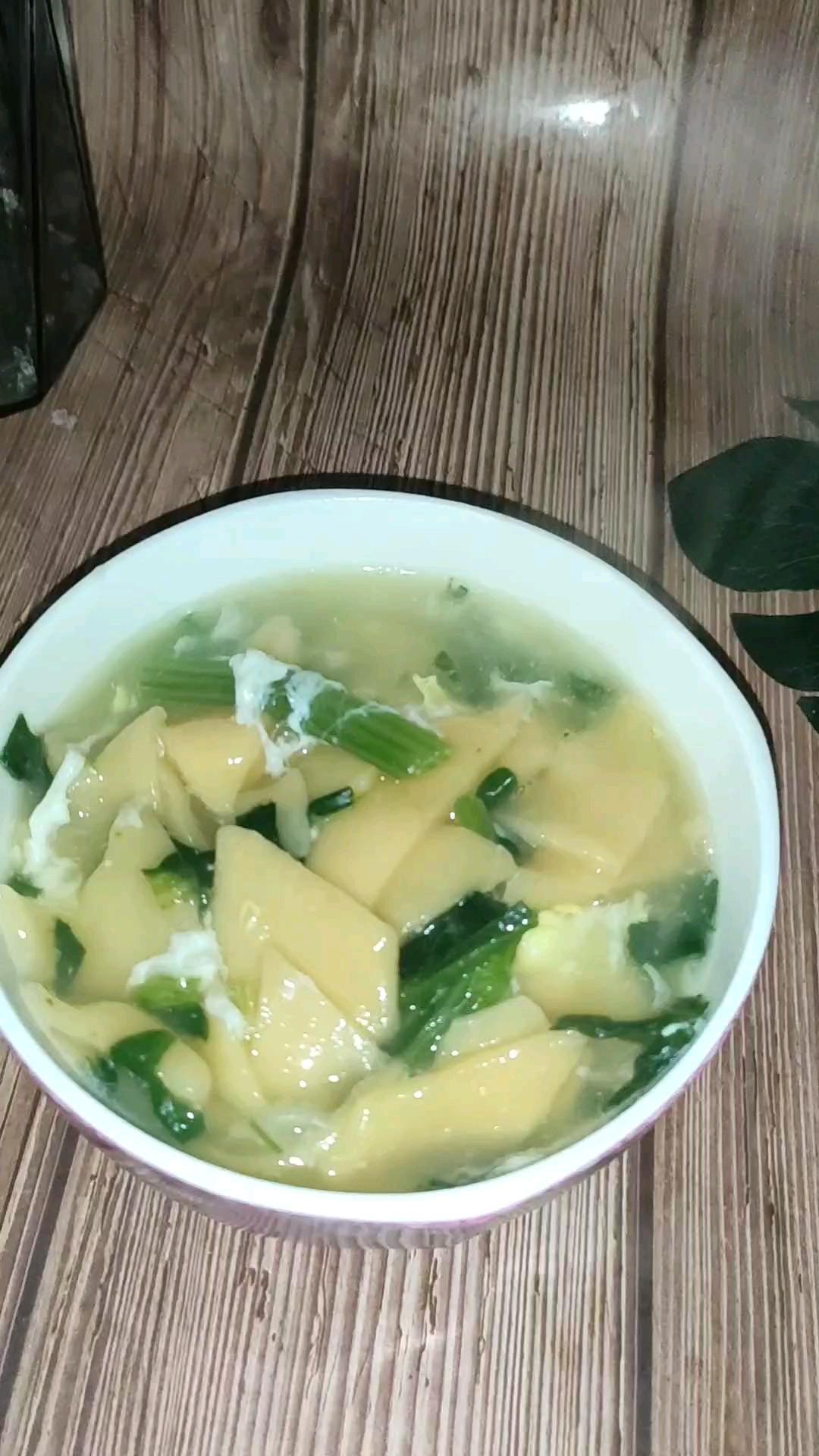 蔬菜面片湯的做法-咸鮮味煮菜譜