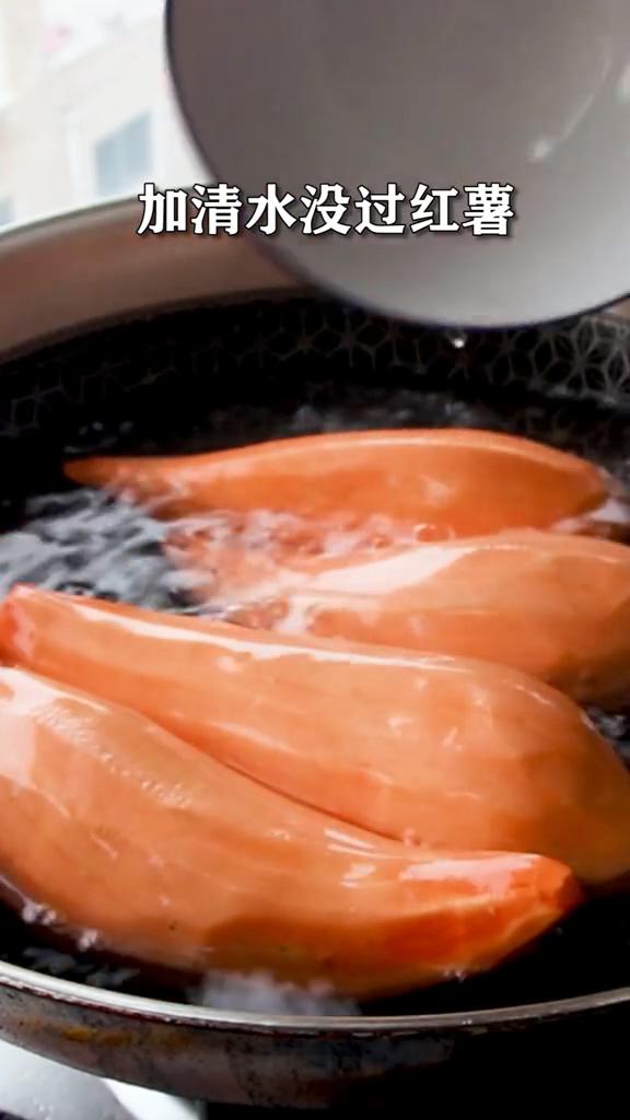 蜜汁紅薯的做法-家常味煮菜譜