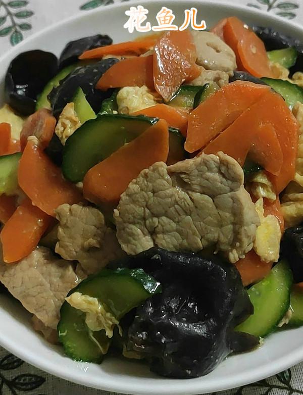 木須里脊肉的做法-家常味炒菜譜