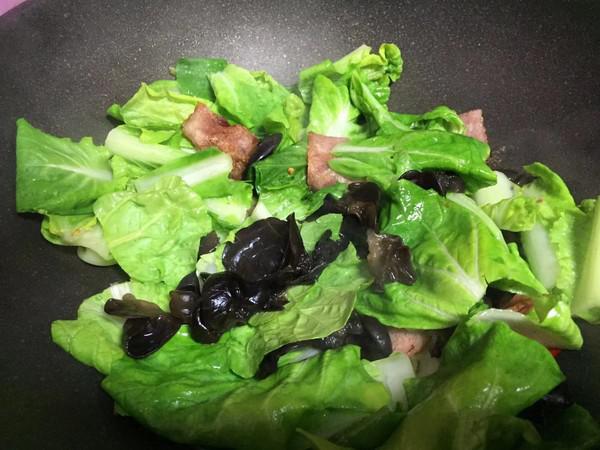 培根炒快菜的做法-咸鮮味炒菜譜