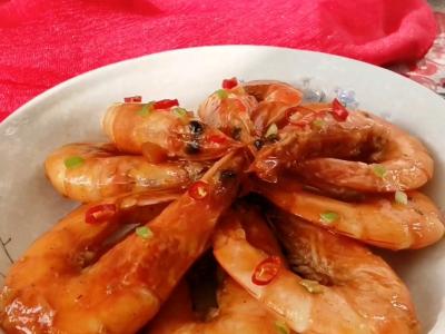 甜辣大蝦的做法-其它口味炒菜譜