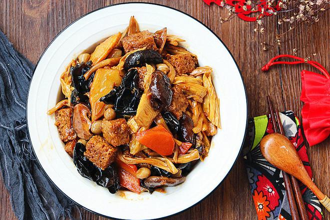 八寶素什錦的做法-其它口味燒菜譜