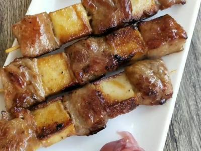 魚豆腐牛肉串的做法-咸鮮味煎菜譜
