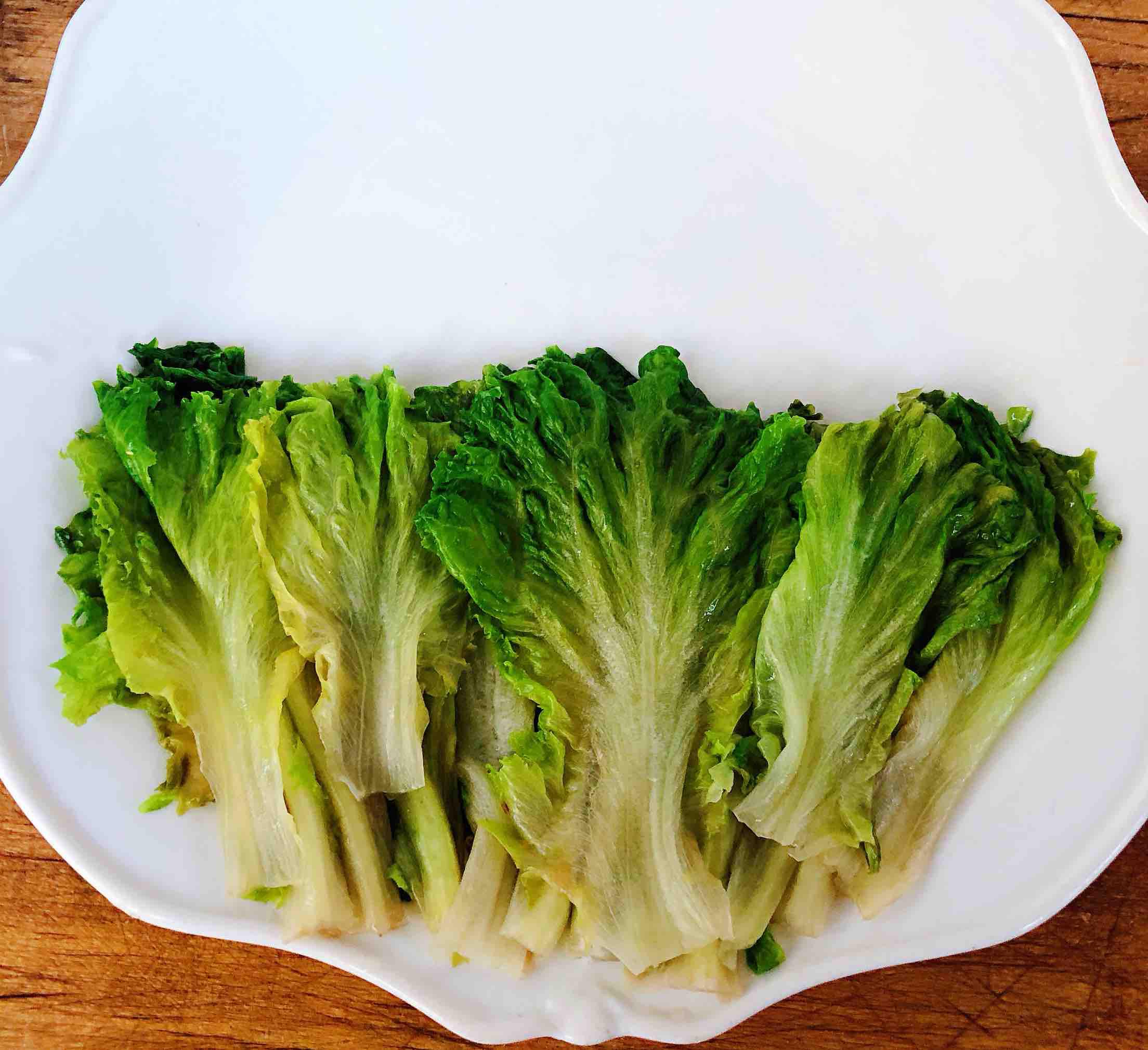 蠔油蒜蓉生菜的做法-咸鮮味煮菜譜