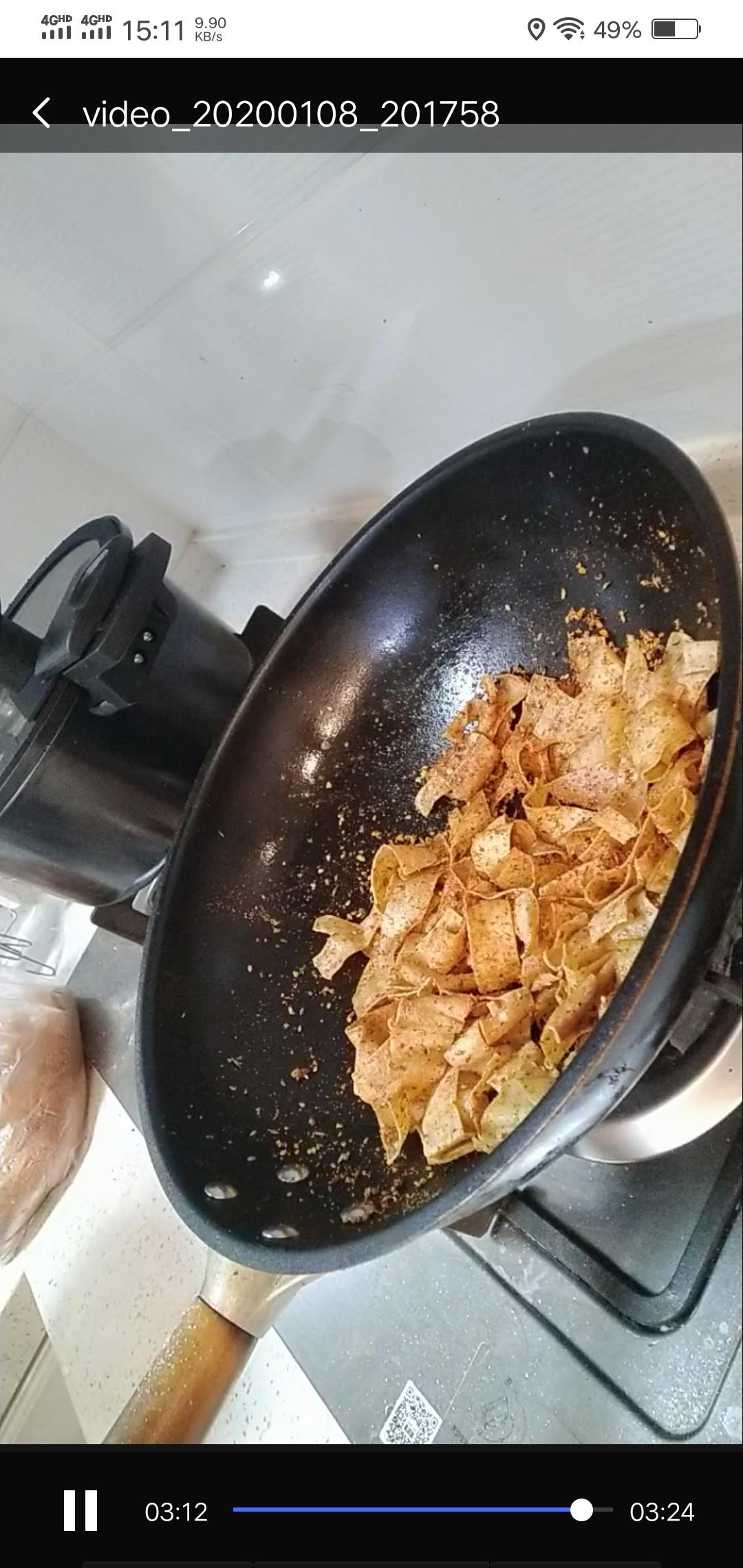 燒烤干豆腐的做法-家常味炒菜譜