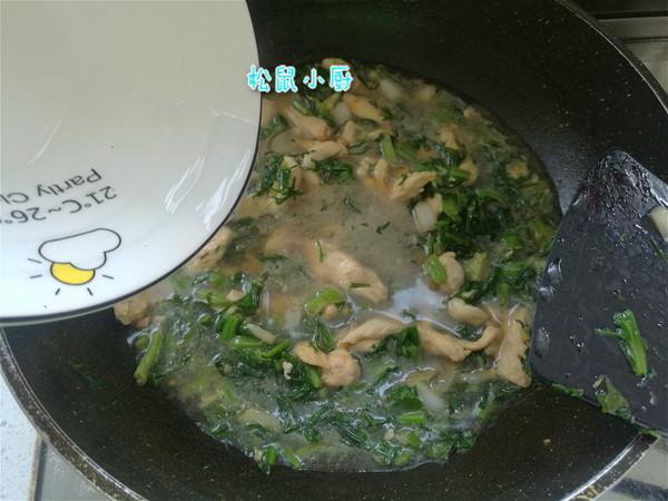 雪菜雞絲面的做法-家常味煮菜譜