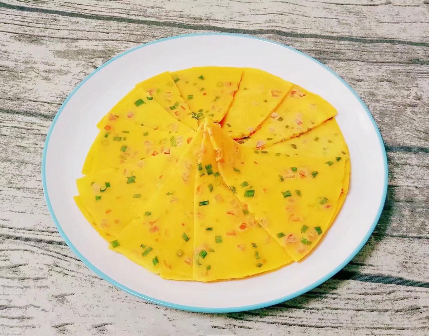 番茄雞蛋餅的做法-家常味煎菜譜