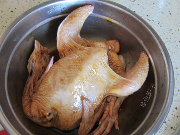 空氣炸鍋版烤雞的做法-家常味烘焙菜譜