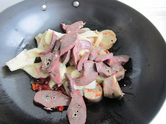 爆炒面肺子的做法-香辣味炒菜譜