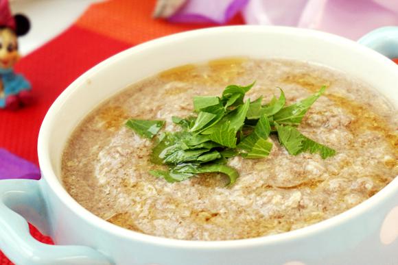 蛋蓉牛肉羹的做法-家常味煮菜譜