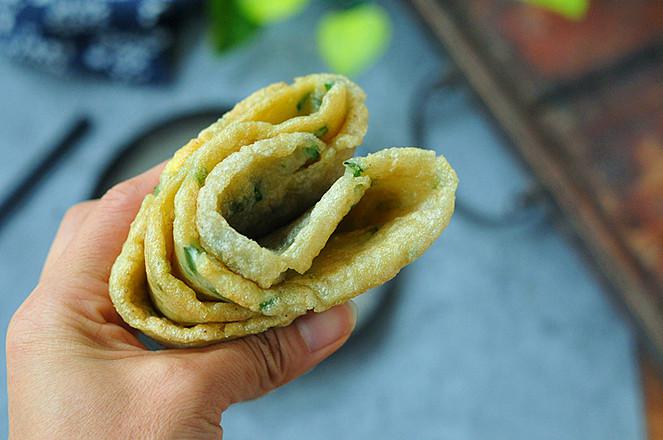 紅薯粉雞蛋餅的做法-家常味煎菜譜