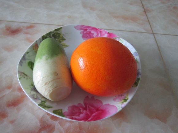 橙子皮拌青蘿卜絲的做法-家常味拌菜譜