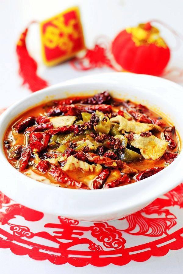 香辣酸菜肉片的做法-香辣味煮菜譜