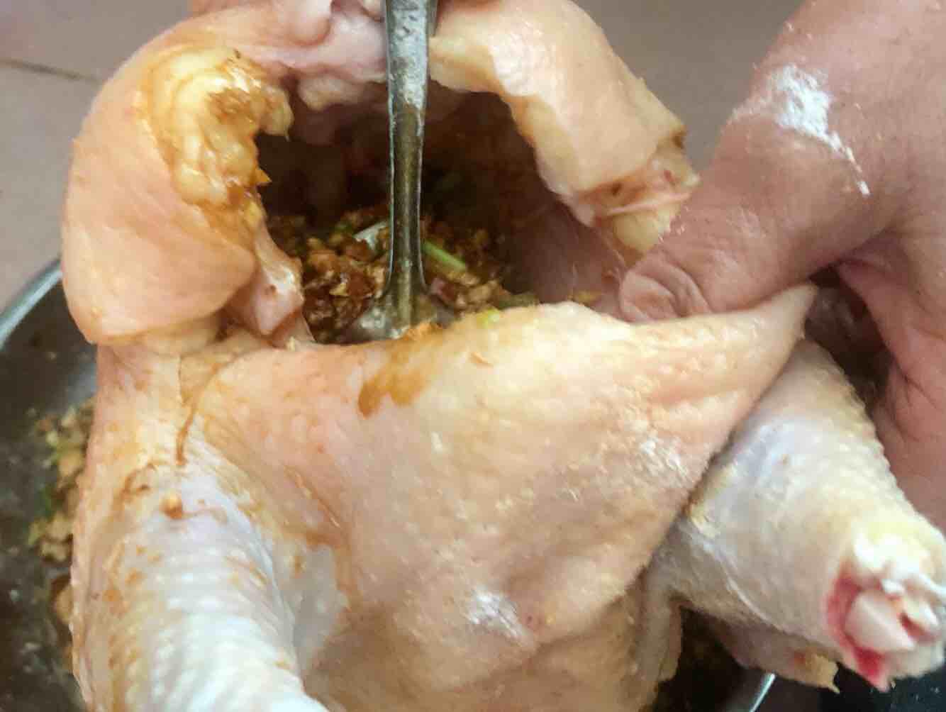 生姜焗雞的做法-咸鮮味焗菜譜