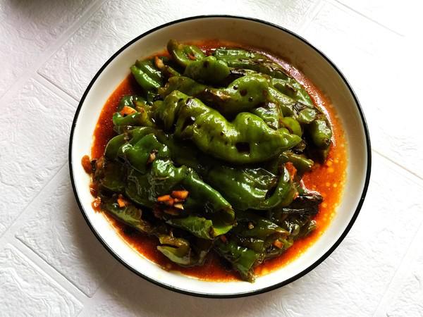 虎皮青椒的做法-酸辣味炒菜譜