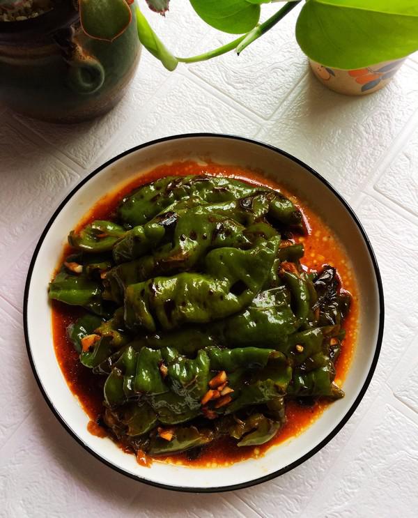 虎皮青椒的做法-酸辣味炒菜譜